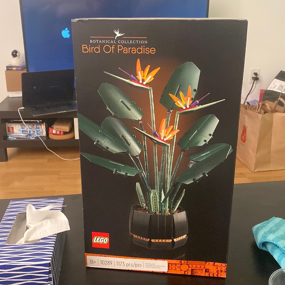 unopened Lego Bird of Paradise